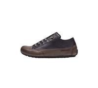 Candice Cooper Rock-Sneakers in Pelle tamponata-Antracite, Antracite 42