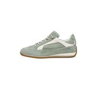 Candice Cooper RUNLO Flash-Sneakers in Pelle invecchiata-Bianco