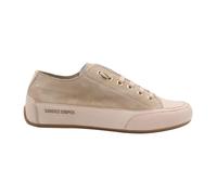 Candice Cooper Rock S-Sneaker in Suede e Pelle tamponata, Marrone Chiaro 41