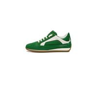 Candice Cooper Sneakers in Pelle e Suede, Verde 35