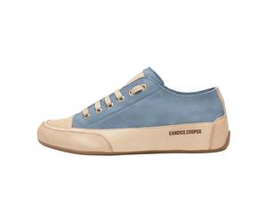 Candice Cooper - Sneakers in pelle lucida e camoscio - - Shoes - Donna - Blu - 38 1/2 EU