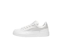 Candice Cooper VELANIE-Sneakers in Pelle, Argento 42