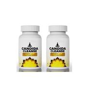 Candida Cleanse - Supporto digestivo e immunitario (60 conteggi) - per uomini e donne,2Pcs