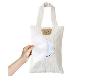 Candidatura per la nascita del bambino - distributore confuso per salviette bagnate, borsa di stoccaggio portatile | Custodia morbida per casa, bagno, cucina, viaggi, pratico e riutilizzabile