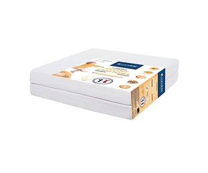 Candide - 601110 - Materasso pieghevole - 2 parti - 60 x 120 x 7 cm - Ecru