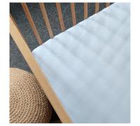 Candide 690121 - Lenzuolo elasticizzato con angoli, in jersey di cotone, dimensione: 60 x 120 cm, colore: Celeste