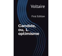 Candide, ou, L optimisme: First Edition