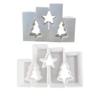 Candili Candtresks Subcile A Forma Albero A Forma Crimine Crement Cements Candele Stand Decorazioni Per La Casa Stampi Cerottoli