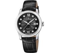 Candino Orologio Donna C4736/4 Lady Elegance Cassa in Acciaio Inox 316L Argento Cinturino in Pelle Nero