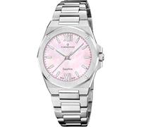 Candino Orologio da donna C4775/7 Lady Elegance Cassa in acciaio inossidabile 316l argento cinturino in acciaio inossidabile 316l argento, Rosa, Mediano
