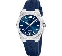 Candino Orologio Donna C4777/3 Lady Casual cassa di Acciaio inossidabile 316l Grigio cinturino in Gomma Azzuro