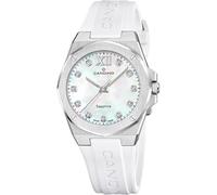 Candino Orologio Donna C4777/6 Lady Elegance cassa di Acciaio inossidabile 316l Grigio cinturino in Gomma Blanco