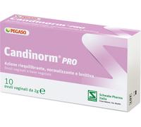 Schwabe Pharma Italia Ovuli vaginali Candinorm Pro normalizzanti a base vegetale 10 ovuli