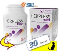 Candioli Integratore per gatti Herpless Plus Polvere – Infezioni da Herpes – 30 g