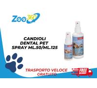 Candioli Pharma DentalPet igiene orale 125 ml - 1° ORDINE? scegli lo sconto BZR5 / BZR20 + 200 punti fedeltà
