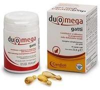 Candioli Pharma Duomega Gatti per il benessere generale Capsule molli 30 capsule da 500 mg- Integratori per gatti - 1° ORDINE? scegli lo sconto BZR5 / BZR20 + 200 punti fedeltà