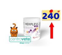 Candioli Cat HERPLESS PLUS → 30 / 120 / 240 gr - Cura HERPES del Gatto Gatti