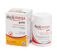 Candioli Pharma Duomega Gatti per il benessere generale Capsule molli 500 mg 30 Capsule- Integratori per gatti - 1° ORDINE? scegli lo sconto BZR5 / BZR20 + 200 punti fedeltà