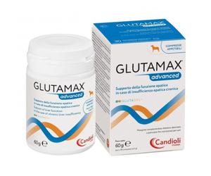 Candioli Pharma Glutamax Advanced supporto della funzione epatica Compresse cane 30 compresse - Integratori per cani - 1° ORDINE? scegli lo sconto BZR5 / BZR20 + 200 punti fedeltà