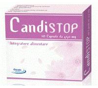 CANDISTOP INTEGRATORE ALIMENTARE PER APPARATO URO GENITALE 10CPS CONFEZIONE 4,5 G