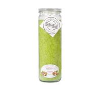 Candle Factory Big Jumbo - Candela profumata in stearina vegetale in vetro resistente al calore della marca Weck, circa 100 ore, fragranza: pistacchio