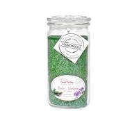 Candle Factory Mini Jumbo - Candela profumata in stearina vegetale in vetro resistente al calore della marca Weck, circa 70 ore, fragranza: cembro - verbena