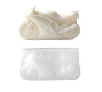 Candle Making Molds - Detailed Bike Casting Mold, Flexible Release Silicone Form, Handmade Art Creation Tool, Professional Craft Supply | Portable Sculpture Maker For Wax, Gypsum, Cement, Home Decorat