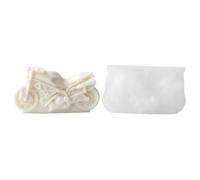Candle Making Molds - Silicone Non Stick Standard Size 3D Motorcycle | Reusable Soap Resin Mould, DIY Wax Plaster Concrete Casting Mold For Crafts Table Decoration Use | Craft Making