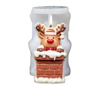 Candle Mold - Christmas Resin Molds, Reusable Candle Making Supplies