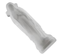Candle Molds, Religious Statue Molds, Silicone Mary Figurine Mold, Flexible Craft Tool, 1.26 X 6.1 X 1.97 Inches, Ideal for Christmas Decor, Home Display, Birthday Crafts, Cake Toppers, Party Favors