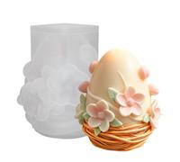 Candle Molds Reusable Nonstick Flower Egg Cute Making
