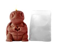 Candle Molds Silicone,Adjustable Distinctive Reusable Crafts Tool - Versatile Cute Animal Mold,Effortless Demolding For Crafts Friends Students Adults Men Women Easter Birthday Party Home Indoor