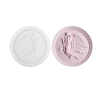 Candle Molds - Silicone Molds | Molds | Angel Silicone Molds | Silicone Angel Wing Frame Embossed Candle Molds Angel Fondant Mold For Candle, Cake, And Dessert For Decor