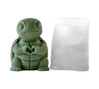 Candle Molds Silicone - Turtle Frog Puppy Animal Shape Crafts | Easy Release Cute Silicone Animal Mold Temperature Resistant | Resin Casting Mold - Family Easter Birthday Party Home Indoor