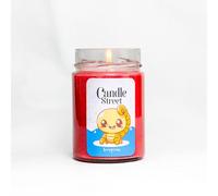 Candle Street | Candela Zodiacale Scorpione | Candela Profumata | Fraganza Patchouli, Pepe Nero e Incenso | Lunga Durata | Artigianale, Vegana, Made in Italy | Idea Regalo Zodiaco Intenso (Media)