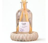 Candle Street | La Calma | Profumatore per Ambienti con Bastoncini | Fragranza Cotone, Frangipani e Muschio Bianco | Lunga Durata | Made in Italy | Diffusore Relax e Serenità (Grande)