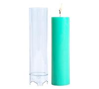 Candle Taper Mold - Candle Crystals For Making, Cylinder Cake Decoration