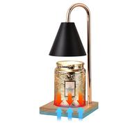 Candle Warmer Lamp, Dimmable Electric Candle Melter With Timer Function, Adjustable Light, Small And Large Candles, Aromatherapy Holder For Home Decor And Relaxation, 12.6x5.9in