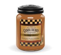 Candleberry Candles | Savory Harvest Candles | Best Candles on The Market | Hand Poured in The USA | Highly Scented & Long Lasting | Large Jar 26 oz (Pumpkin Praline Waffles)