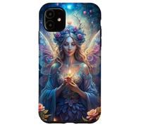 Candlelit Forest Fairy Floral Fantasy Moonlight Glow Look Custodia per iPhone 11