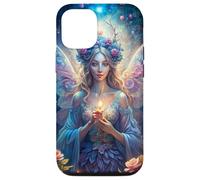 Candlelit Forest Fairy Floral Fantasy Moonlight Glow Look Custodia per iPhone 12/12 Pro