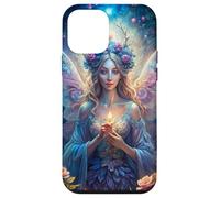Candlelit Forest Fairy Floral Fantasy Moonlight Glow Look Custodia per iPhone 12 mini