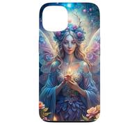 Candlelit Forest Fairy Floral Fantasy Moonlight Glow Look Custodia per iPhone 13