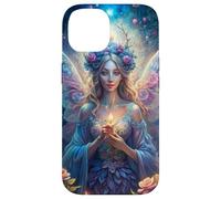 Candlelit Forest Fairy Floral Fantasy Moonlight Glow Look Custodia per iPhone 14