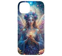 Candlelit Forest Fairy Floral Fantasy Moonlight Glow Look Custodia per iPhone 14 Plus
