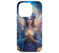 Candlelit Forest Fairy Floral Fantasy Moonlight Glow Look Custodia per iPhone 14 Pro