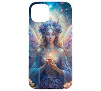 Candlelit Forest Fairy Floral Fantasy Moonlight Glow Look Custodia per iPhone 15 Plus