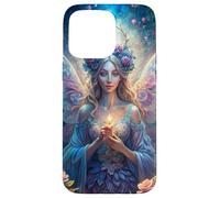 Candlelit Forest Fairy Floral Fantasy Moonlight Glow Look Custodia per iPhone 15 Pro Max
