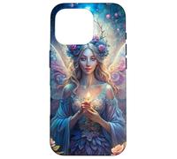 Candlelit Forest Fairy Floral Fantasy Moonlight Glow Look Custodia per iPhone 16 Pro