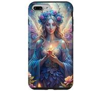Candlelit Forest Fairy Floral Fantasy Moonlight Glow Look Custodia per iPhone 7 Plus/8 Plus